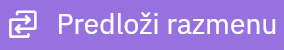 Dugme „Predloži razmenu" na dnu deljenog albuma
